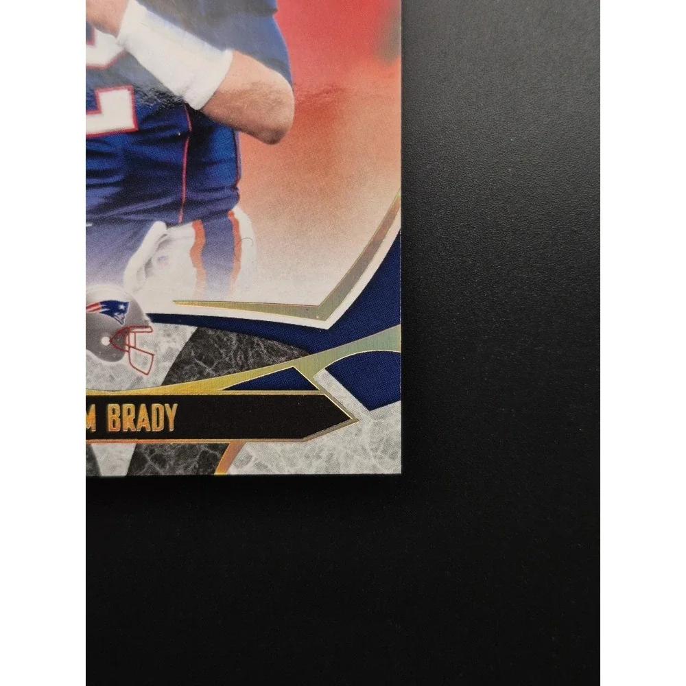 2008 Donruss Gridiron Gear Tom Brady #58 Gold Holifoil 112/200 Patriots